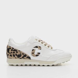 NIB - Duca Del Cosma King Chetah White Women Golf Shoes